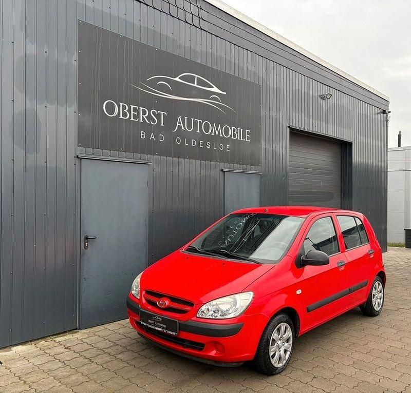 Gebraucht Hyundai Getz Basis 67 PS (49 kW) 2008 Rot Kleinwagen