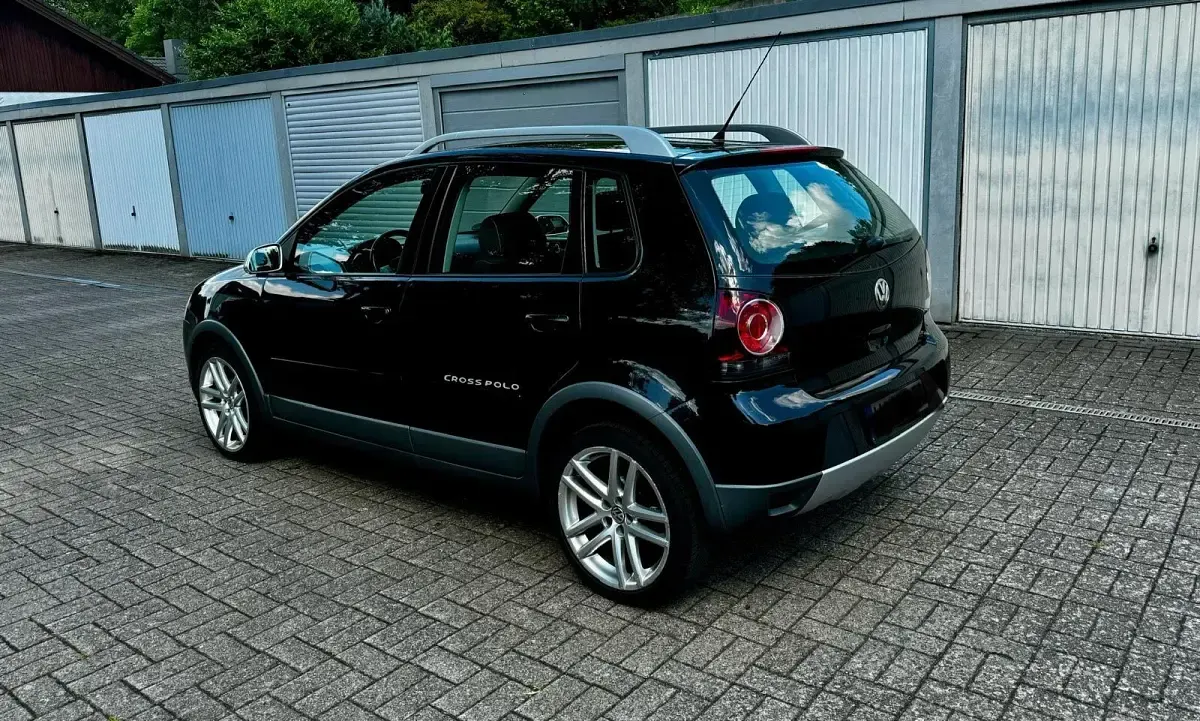Brugt VW Polo Cross 105 HK (77 kW) 2008 Sort Hatchback