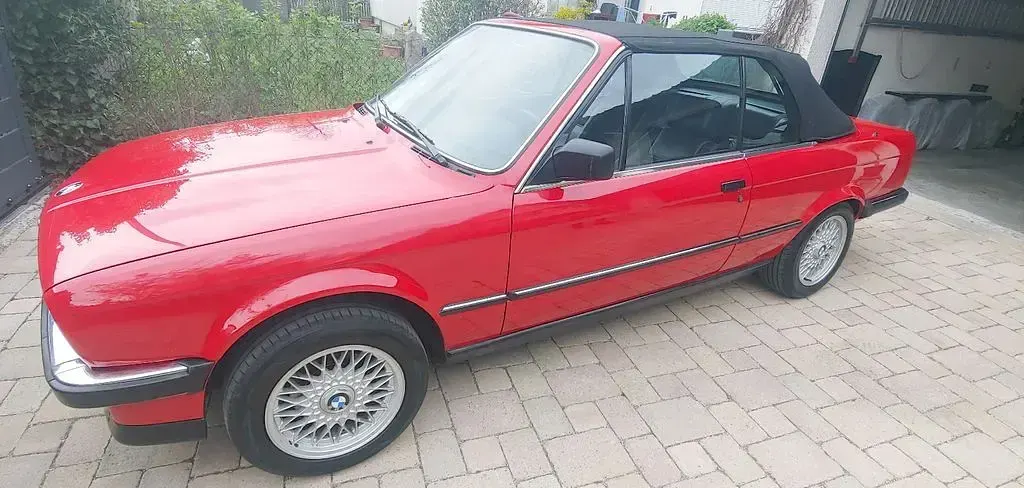 Brugt BMW 325 170 HK (125 kW) 1987 Sort Cabriolet