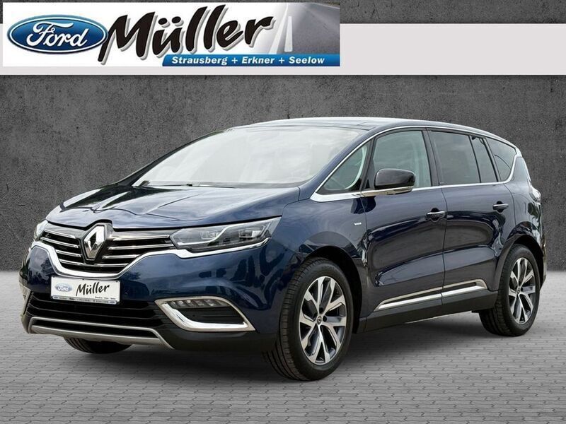 Blau Gebraucht 2019 Renault Espace LIMITED Van / Kleinbus | 23.900 € (Fairer Preis) - Bild 1/4