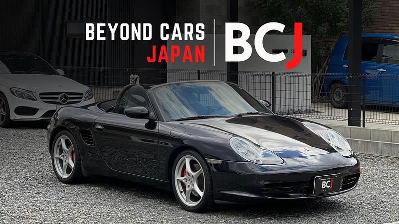 Schwarz Gebraucht 2003 Porsche 986 Boxster Cabrio | 19.299 € - Bild 1/4