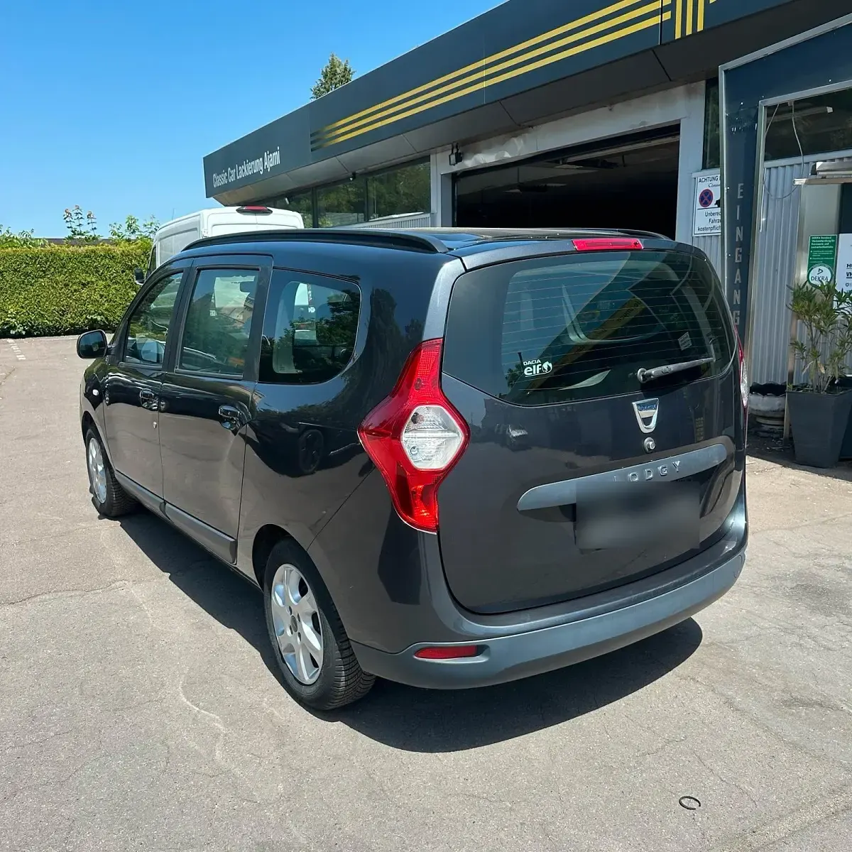 Gebraucht Dacia Lodgy 83 PS (61 kW) 2014 Grau Van / Kleinbus