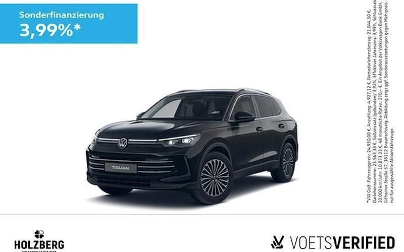 Deep black perleffekt Gebraucht 2024 VW Tiguan Elegance SUV | 38.490 € (Fairer Preis) - Bild 1/4