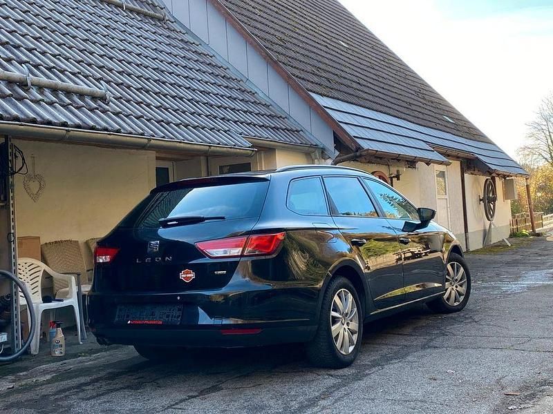 Gebraucht Seat Leon ST 4Drive 105 PS (77 kW) 2014 Schwarz Kombi