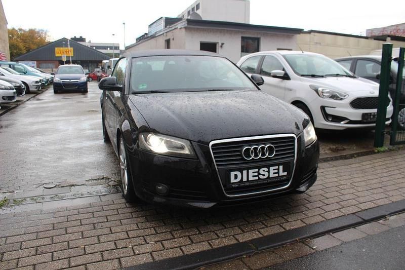 Gebraucht Audi A3 Cabriolet Ambition 140 PS (102 kW) 2009 Schwarz Cabrio