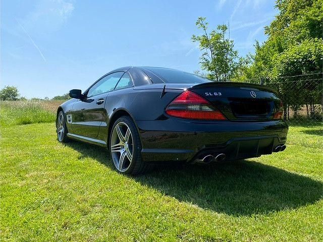 Gebraucht Mercedes SL63 AMG AMG 525 PS (386 kW) 2009 Schwarz Cabrio