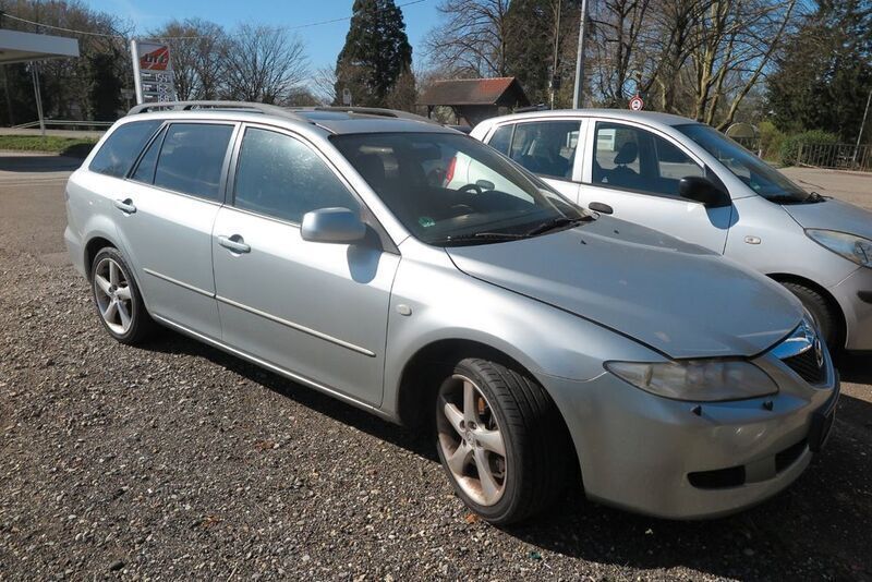 Silver contrail Gebraucht 2005 Mazda 6 Inclusive Kombi | 600 € - Bild 1/4