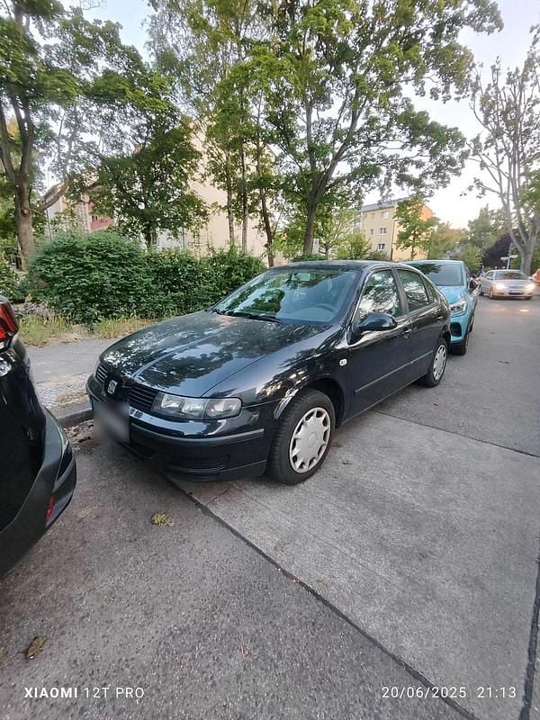 Gebraucht Seat Leon 105 PS (77 kW) 2004 Schwarz Kleinwagen