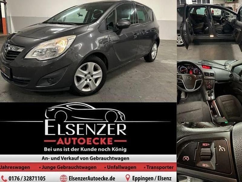 Grau Gebraucht 2011 Opel Meriva Design Edition Van / Kleinbus | 4.999 € (Etwas zu teuer) - Bild 1/4