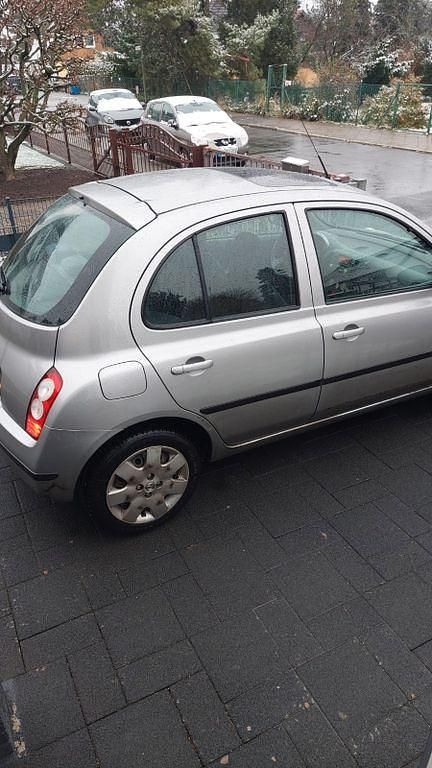 Gebraucht Nissan Micra Acenta 80 PS (58 kW) 2003 Silber Kleinwagen