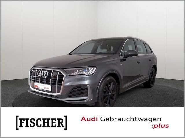 Daytonagrau perleffekt Gebraucht 2021 Audi Q7 S-Line SUV | 41.876 € (Superpreis) - Bild 1/4