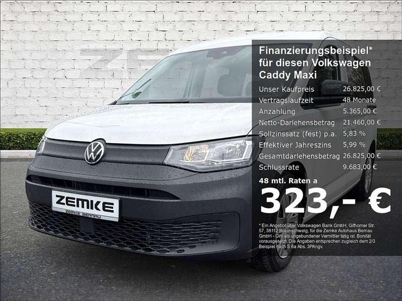 Gebraucht VW Caddy 122 PS (89 kW) 2022 Candyweiß Van / Kleinbus