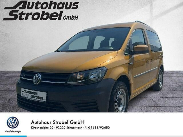 Gelb Gebraucht 2019 VW Caddy Trendline Van / Kleinbus | 16.980 € - Bild 1/2