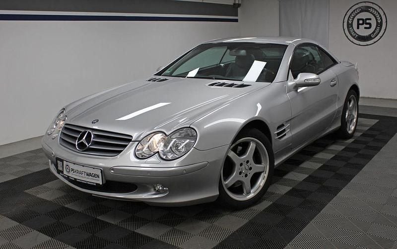 Silber Gebraucht 2001 Mercedes SL500 Cabrio | 19.990 € (Guter Preis) - Bild 1/4