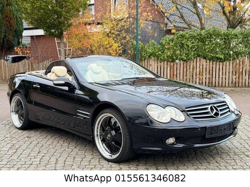 Gebraucht Mercedes SL500 306 PS (225 kW) 2002 Schwarz Cabrio