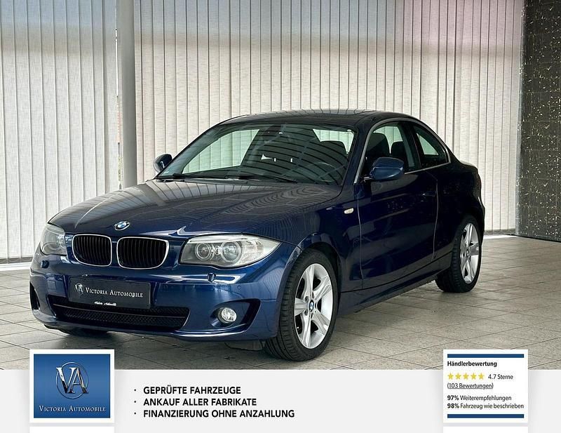 Blau Gebraucht 2013 BMW 125 Coupé Advantage Coupé | 15.490 € - Bild 1/4