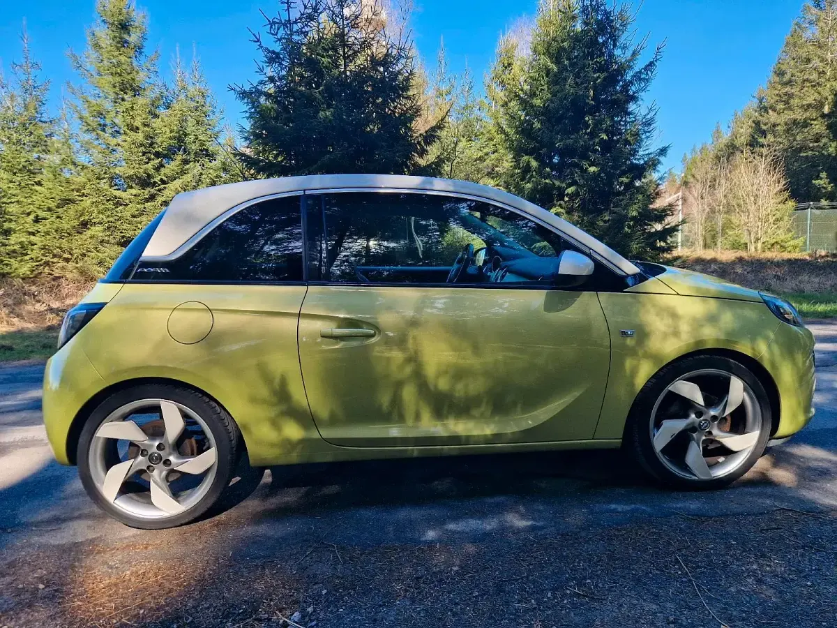 Gebraucht Opel Adam Slam 101 PS (74 kW) 2013 Grün Kleinwagen