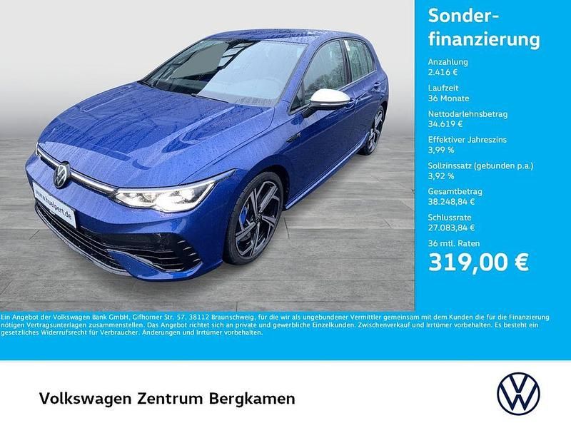 Blau Gebraucht 2023 VW Golf VIII R Limousine | 37.035 € (Guter Preis) - Bild 1/4