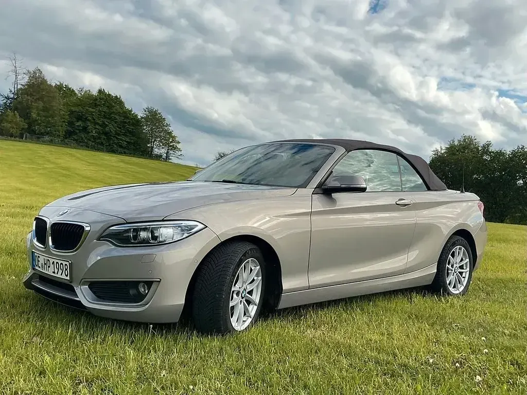 Gebraucht BMW 220 Advantage 184 PS (135 kW) 2016 Silber Cabrio
