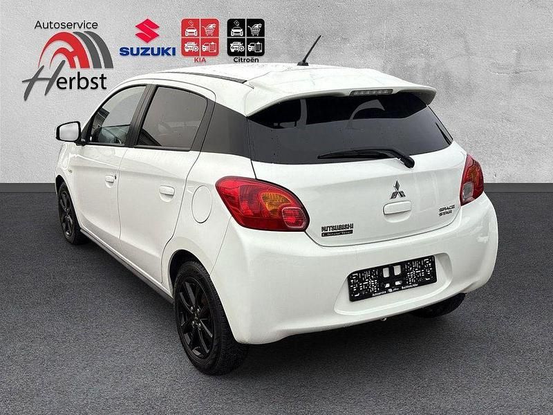 Gebraucht Mitsubishi Space Star Diamant Edition 80 PS (58 kW) 2016 Weiß Kleinwagen