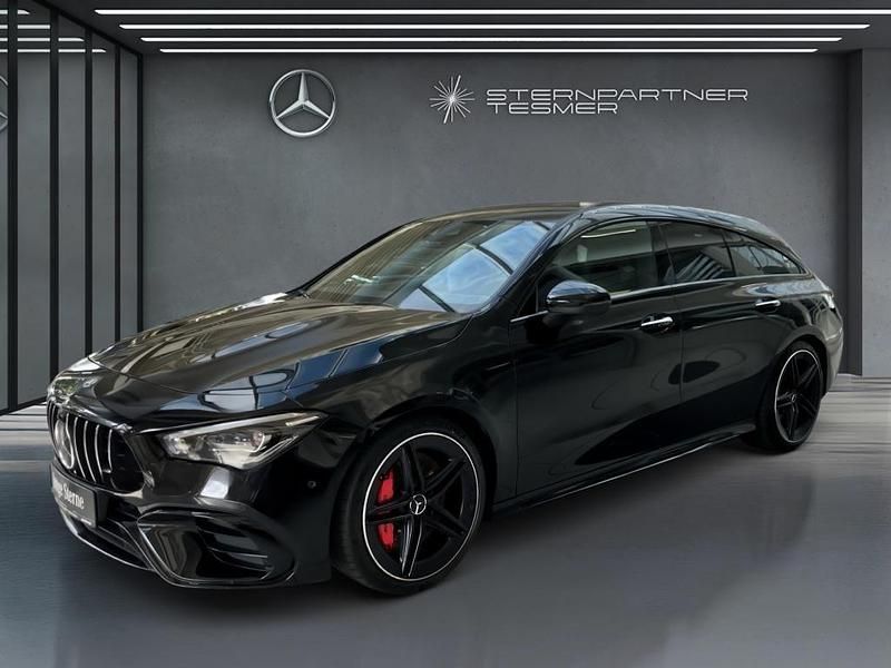 Schwarz Gebraucht 2022 Mercedes CLA45 AMG AMG Limousine | 47.890 € (Guter Preis) - Bild 1/3