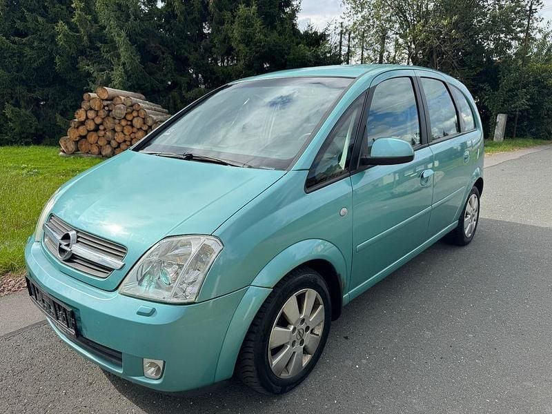 Grün Gebraucht 2004 Opel Meriva Cosmo Van / Kleinbus | 800 € (Guter Preis) - Bild 1/4