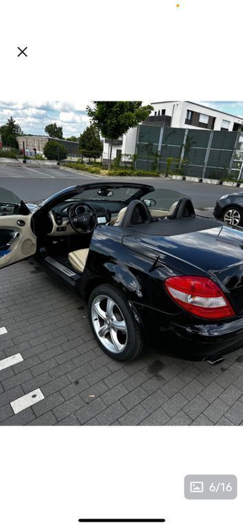 Schwarz Gebraucht 2005 Mercedes SLK200 Cabrio | 10.999 € (Teuer) - Bild 1/2