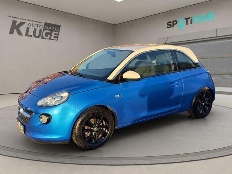 Blau Gebraucht 2015 Opel Adam Jam Kleinwagen | 8.540 € (Fairer Preis) - Bild 1/4