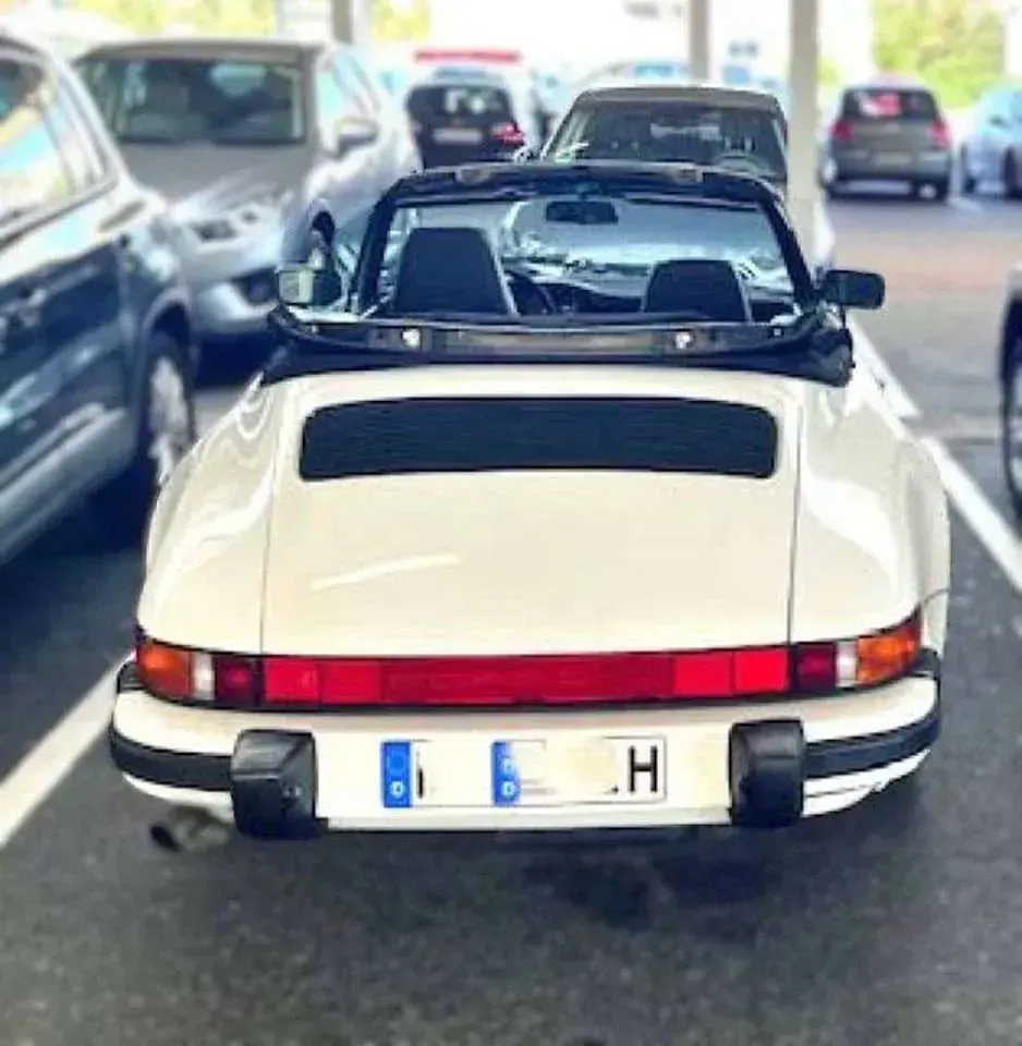 Gebraucht Porsche 911 231 PS (169 kW) 1986 Weiß Cabrio