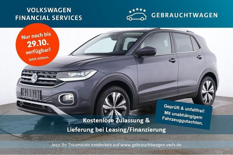 Grau Gebraucht 2022 VW T-Cross Style SUV | 22.399 € (Guter Preis) - Bild 1/4