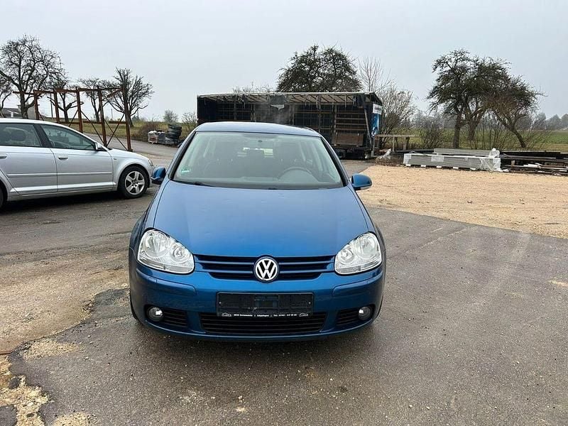 Blau Gebraucht 2007 VW Golf V Limousine | 790 € (Superpreis) - Bild 1/4