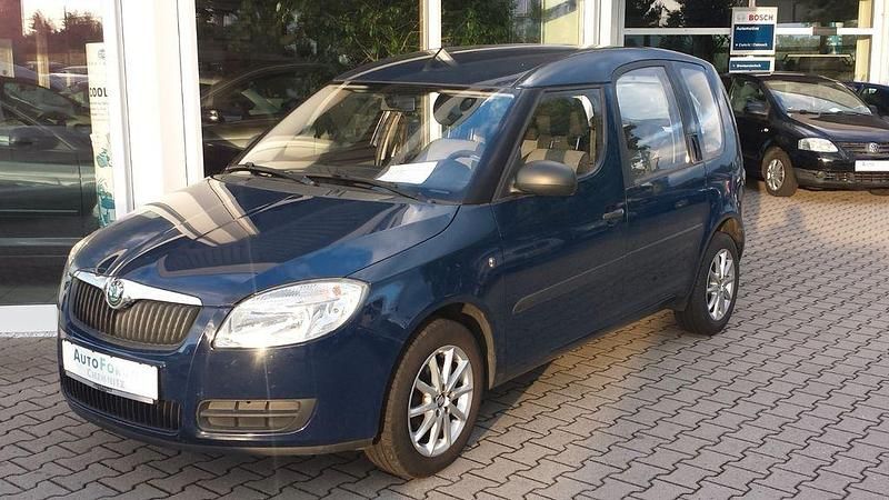 Gebraucht Skoda Roomster Plus Edition 69 PS (50 kW) 2009 Blau Van / Kleinbus
