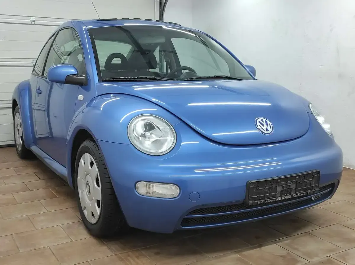 Gebraucht VW New Beetle 90 PS (66 kW) 2000 Blau Kleinwagen