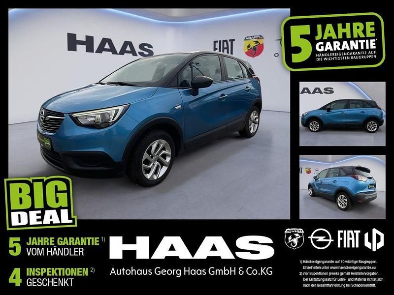 Arktis blau (m2) (metallic) Gebraucht 2018 Opel Crossland Edition SUV | 9.980 € (Guter Preis) - Bild 1/4