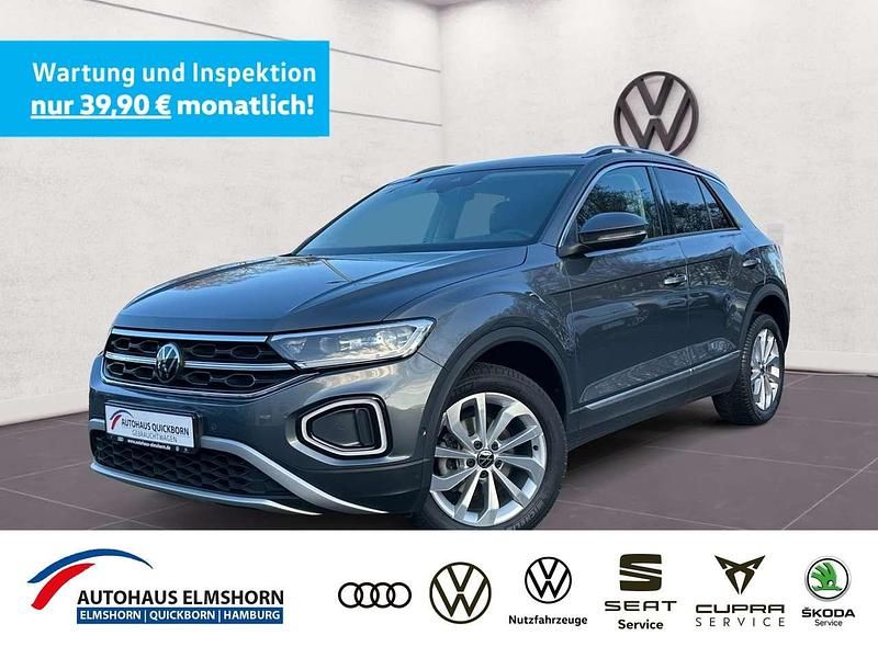 Gebraucht VW T-Roc Style 150 PS (110 kW) 2022 Indiumgrau metallic SUV