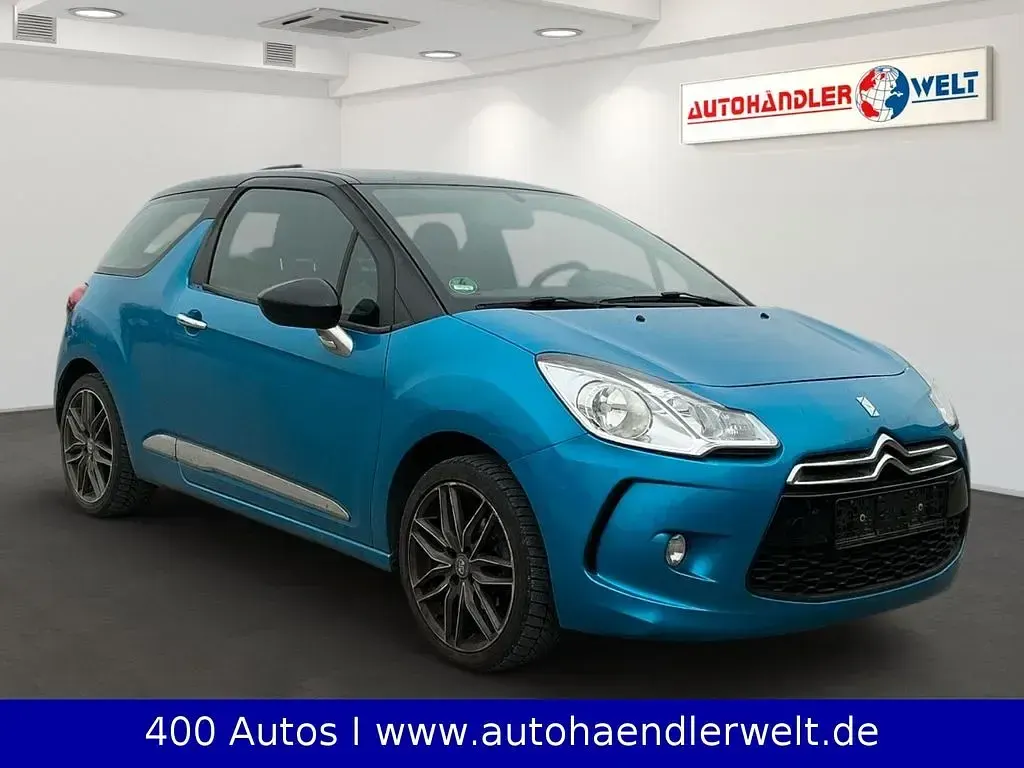 Gebraucht Citroën DS3 Chic 95 PS (69 kW) 2013 Schwarz Limousine