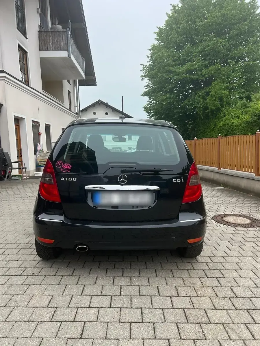 Gebraucht Mercedes A180 2009 Schwarz Kleinwagen