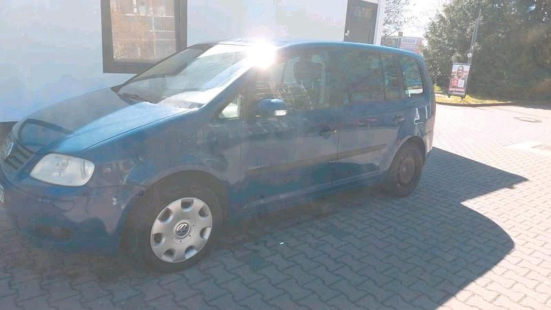 Gebraucht VW Touran 120 PS (88 kW) 2003 Blau Van / Kleinbus