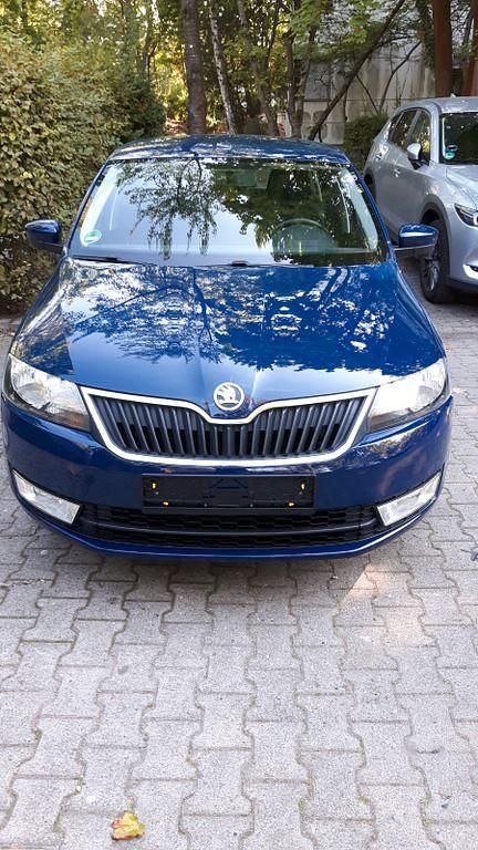 Gebraucht Skoda Rapid Ambition 105 PS (77 kW) 2014 Blau Limousine