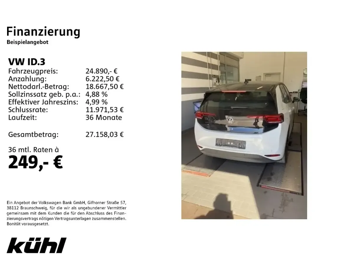 Gebraucht VW ID.3 Pro 150 kW (204 PS) 2023 Kleinwagen