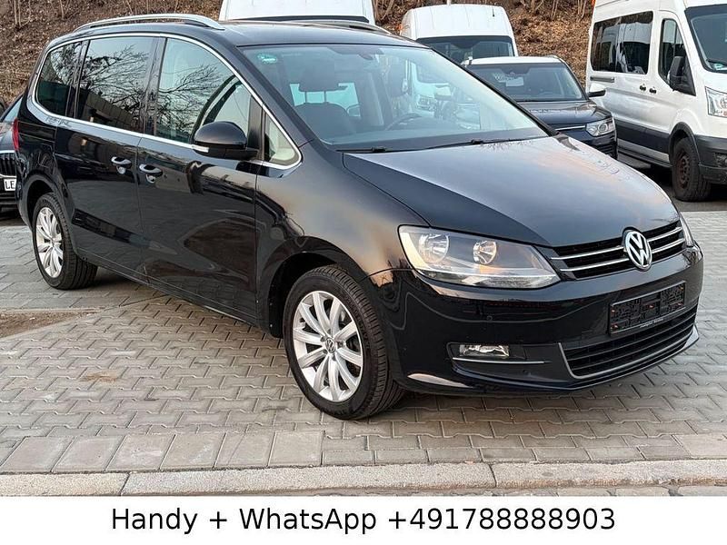 Gebraucht VW Sharan Highline 170 PS (125 kW) 2011 Schwarz Van / Kleinbus