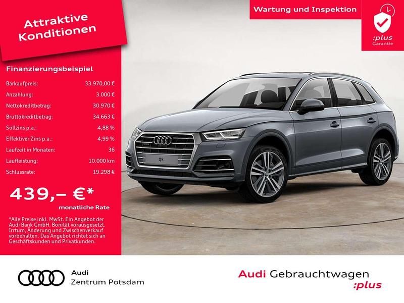 Gebraucht Audi Q5 S-Line 190 PS (139 kW) 2021 Grau SUV
