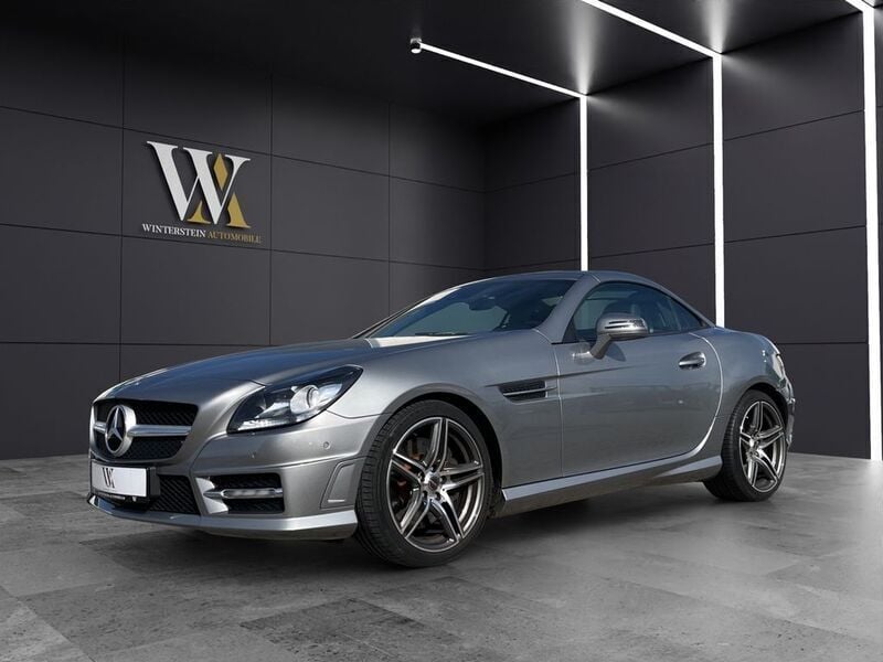 Silber Gebraucht 2012 Mercedes SLK350 AMG Cabrio | 22.400 € (Fairer Preis) - Bild 1/4