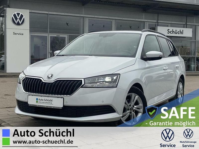 Gebraucht Skoda Fabia 95 PS (69 kW) 2022 Weiß Kleinwagen