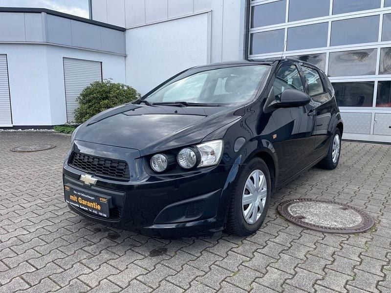 Gebraucht Chevrolet Aveo LS 69 PS (50 kW) 2012 Schwarz Kleinwagen