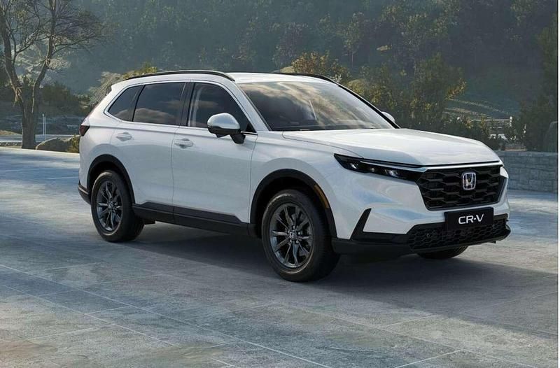 Platinum white pearl Neu 2025 Honda CR-V Elegance SUV | 46.290 € (Fairer Preis) - Bild 1/4