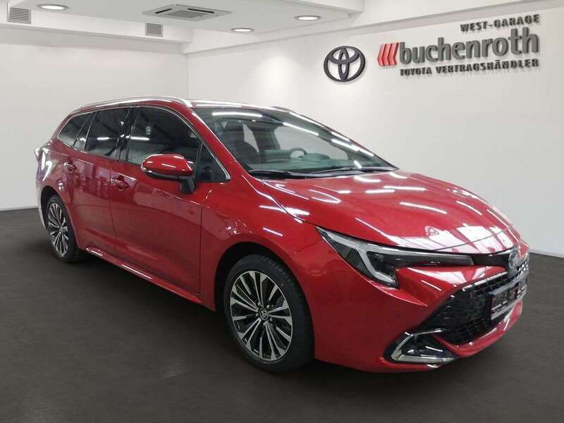 Gebraucht Toyota Corolla 140 PS (102 kW) 2024 Karminarot metallic Kombi