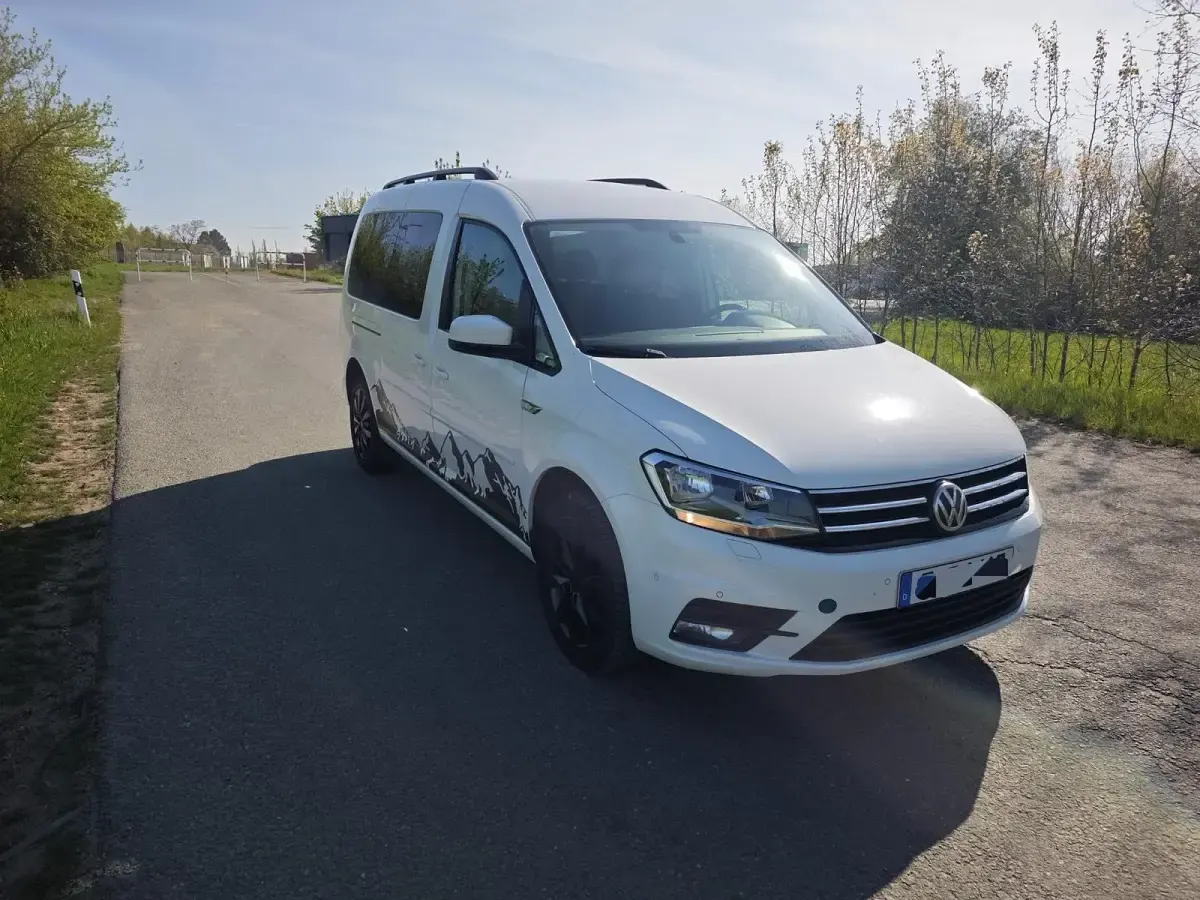 Gebraucht VW Caddy 150 PS (110 kW) 2016 Weiß Van / Kleinbus