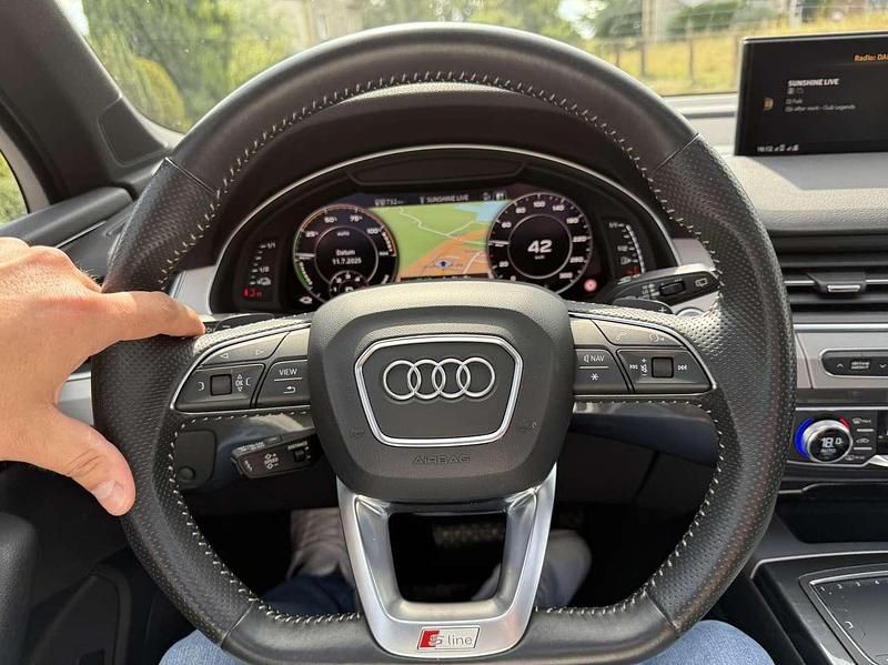 Gebraucht Audi Q7 S-Line 258 PS (189 kW) 2017 Blau SUV