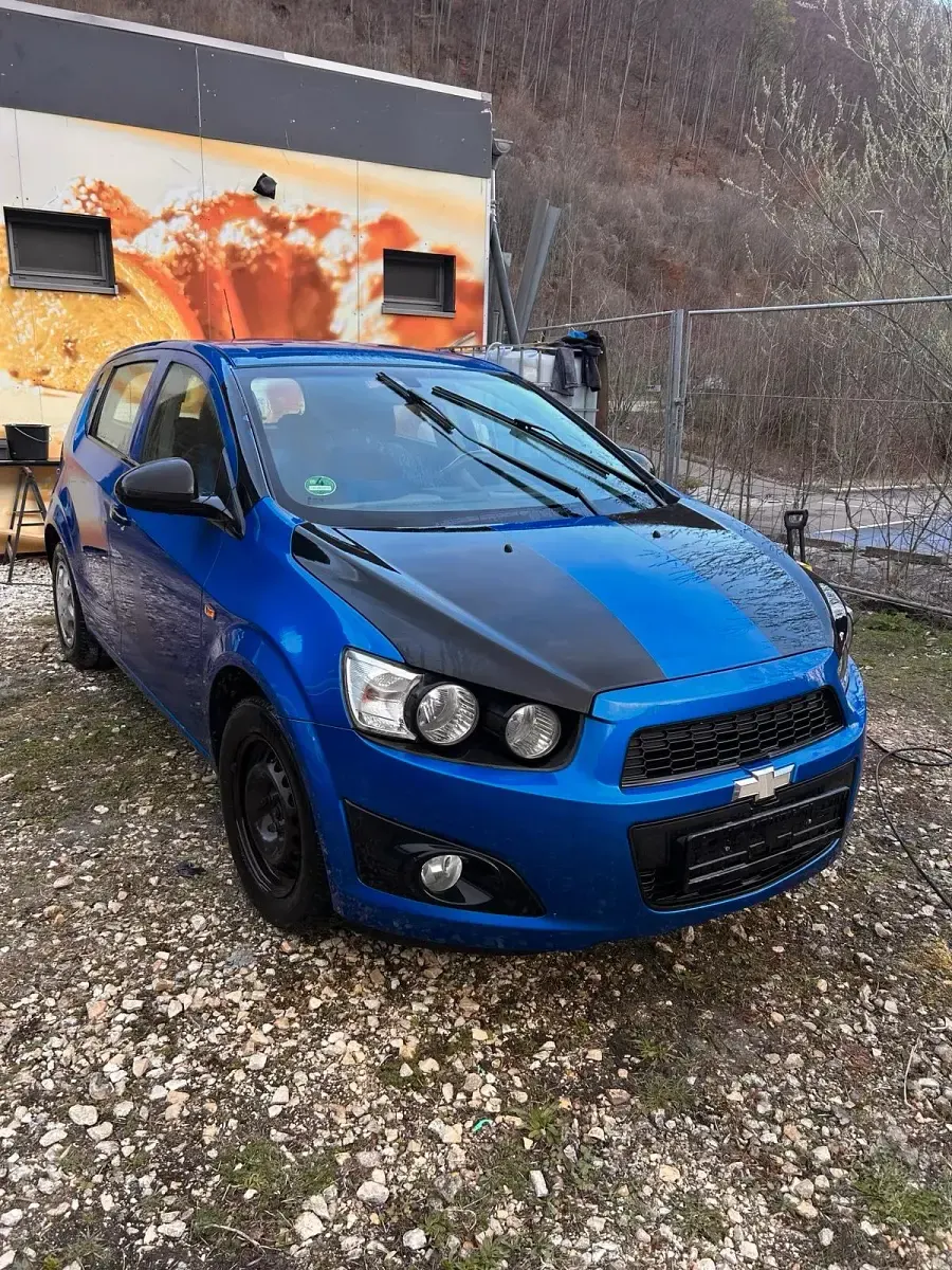 Occasion Chevrolet Aveo 83 ch (61 kW) 2012 Bleue Citadine